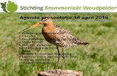 Agenda presentatie 14 april 2016 · 14.04.2016  · 2016 het jaar van de KIEVIT Ons Noord-Hollands platteland is ondenkbaar zonder kieviten. 11.Vragen - opmerkingen. Title: Presentatie