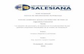 Sede Guayaquil - Politecnica Salesiana University€¦ · Sede Guayaquil Carrera de Administración de Empresas Artículo académico previo a la obtención de título en Ingeniería