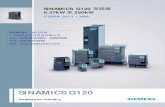 SINAMICS G120 - DIYTrade.com · 2011. 5. 17. · sinamics g120 产品样本 sinamics g120 变频器0.37kw至250kw sinamics g110 d 11.1 变频器 0.12 kw 至 3 kw 订货号: e20001-k6620-c100-v2-5d00
