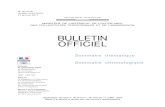 bulletIn offIcIel · BULLETIN OFFICIEL DU MINISTÈRE DE L’INTéRIEUR jUILLET/AOûT 2010. – INTéRIEUR 2010/6 – CHR – Page 4 Textes Circulaire du 3 août 2010 relative aux
