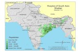 Peoples of South Asia AFGHANISTAN Shabar · Shabar Districts: 114 Data based upon census information. District borders of Pakistan, Nepal, Bhutan, Bangladesh from UNESCO (1987) through