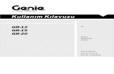 Kullanım Kılavuzu - Genieliftmanuals.gogenielift.com/Operators/Turkish/133102TR.pdf · Bisiklet rafı (isteğe bağlı) (her biri) 20 kg ... Eğim göstergesi olarak eğim alarmına