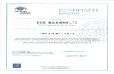 ЕСРИ Българияesribulgaria.com/wp-content/uploads/2017/05/ISO... · technical support, training and consulting in IT systems and services, includiWg1geograp ic information