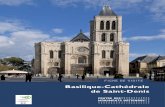 Basilique-Cathédrale de Saint-Denis · crypte pour justifier les travaux initiés dans la basilique. LES VITRAUX DU CHEVET Dans cet espace, les vitraux sont à la fois symbole de