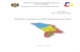 Planul de activitate al ADR Sud pentru anul 2013adrsud.md/public/files/publication/Plan_de_activitate_ADR_Sud_2013… · Planul de activitate al Agenţiei de Dezvoltare Regională
