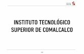 INSTITUTO TECNOLÓGICO SUPERIOR DE COMALCALCOosfetabasco.gob.mx/cuentaPublica/2018/TOMO VI...El Instituto Tecnológico Superior de Comalcalco se crea como un Organismo Descentralizado