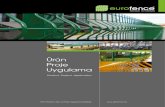 Ürün Proje Uygulama - Demma Çelik Hasırdemma.com/wp-content/uploads/2018/05/eurofence_katalog.pdf · 2018. 5. 2. · Kapı Uygulamalar ı İşyeri ve ... Ekonomik, dayanıklı,