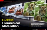 H-8PSK Hierarchical Modulation - TELE-audiovision · form of a hierarchical modulation. In the classical DVB-S, one tran-sponder is able to transmit just one transport stream. Of