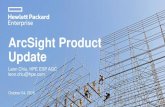 ArcSight Product Update - DAWNING TECH · ArcSight Data Platform Threat Central ArcSight Marketplace Framework for Security Operations providing essential use cases and processes