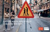 E-MENTAL HEALTH: HYPE OF HULP? 13 REASONS WHY (NOT) VVKP studiedag - T… · therapeut omspringt met sociale media, voorspelt (deels!) de therapetische alliantie PERSOONLIJK Bengtsson