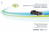 EMF Endüstri TR Katalog(Y) · -rehSion Control awitiŸ Torque Motors Tension Control 'with Torque Motors Tension Control V,'ith Torque Motors