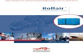 Rollair - MotralecLes ventilateurs garantissent l’évacuation des ... Machines 50 Hz Machines 60 Hz Dimensions Caractéristiques techniques Longueur Largeur Hauteur Modèle mm pouces