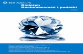 Biuletyn Rachunkowość i podatkiuhy-pl.com/.../11/biuletyn-eca-auxilium-nr-1-2012.pdf · W minionym kwartale startowaliśmy w Rankingu Spółek Audytorskich "Rzeczpospolita", w którym