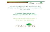Fondo Nacional de Financiamiento Forestal · 2018. 7. 17. · Por ello, las evidencias documentadas, informes, encuestas, entre otros son indispensables para generar valoraciones