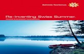 Re-Inventing Swiss Summer. · 2019. 6. 5. · oder eben «Re-Inventing Swiss Summer» – gemeinsam mit Ihnen. Die vorliegende GDI-Studie ist fundiert erforscht, hervorragend und