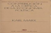 Contribución a la crítica de la economía políticaTitle: Contribución a la crítica de la economía política Author: Karl Marx Subject: Biblioteca Clodomiro Almeyda Keywords: