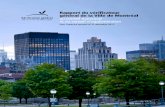 Rapport du vérificateur général de la Ville de Montréal au ...€¦ · Commentaires du vérificateur général Vérificateur général de la Ville de Montréal 9 Rapport annuel