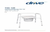 Toilettenstützgestell TSG 130 - Sanitätshaus ClaraVital · 2018. 4. 13. · dealerdealer Drive Medical GmbH & Co . KG • Leutkircher Straße 44 • D-88316 Isny/Allgäu • Germany