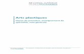 Arts plastiques - Freelycee.gambetta.arras.free.fr/etude/lycee/pdf/spe_Arts.pdf · Arts plastiques, enseignement de spécialité, classe de première, voie générale. 2 Sommaire