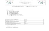 Lernziele - 2 komplett.pdf · Math 5. Klasse Dossier 2 Sachaufgaben / Proportionalität Lernziele Proportionalität Daten ablesen Grafiken lesen Diagramme ablesen Diagramme zeichnen.