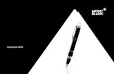Corporate Gifts - Montblanc · 2020. 8. 6. · Montblanc Corporate Gifts The finest gifts for the highest esteem 2 Writing Instruments and Writing Accessories 10 Leather 26 Watches