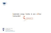 Sustainable energy Positive & zero cARbon CommunitieS · Sustainable energy Positive & zero cARbon CommunitieS Dr. Magnus Yngvi Josefsson Rannsóknaþjónusta Svið Þjónustu og
