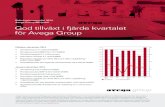 God tillväxt i fjärde kvartalet för Avega Groupmb.cision.com/Main/319/9960523/504356.pdf · Avega Group AB grundades 2000 och är sedan 2010 noterat på NASDAQ OMX Stockholm. Avega