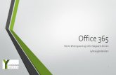 Office 365 - lykkesgaardskolen.skoleblogs.dk...Office 365 online indeholder bl.a.: • Word • Powerpoint • Excel • Yammer - (facebook) • Sway –mini powerpoint • Notebook