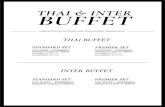 Thai and Inter Buffet 2018 - The Chef Catering · 2019. 11. 14. · CHINESE CUISINE ห อหมกปลาช อน Steamed Curry Fish Cakes ลูกชิ้นปลากรายผัดขี้เมา
