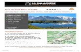 Tour du Mont Blanc Complet - La Balaguère · 2020. 7. 6. · Mont-Blanc que sont les arêtes du Brouillard, de l'Innominata et de Peuterey. Nuit au Refuge Monte Bianco. Une navette