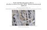 Ornithologischer Jahresbericht für Dortmund 2014...Ornithologischer Jahresbericht für Dortmund 2014 Zusammengestellt von Erich Kretzschmar, Robin Kretzschmar & Dagmar Uttich Rohrdommel