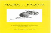 FLORA FAUNA - Jydsk Naturhistoriskjydsknaturhistorisk.dk/Florafauna/FloraogFauna1998-1.pdfTlf. 35 32 21 90, priv. 46 13 70 60 Zoologisk redaktør: Thomas Secher Jensen Redaktionskomite: