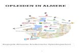 OPLEIDEN IN ALMERE...Opleiden in Almere sluit naadloos aan bij het competentiegericht opleiden zoals dat op alle deelnemende hogescholen en de ILO gehanteerd wordt. Het opleiden is
