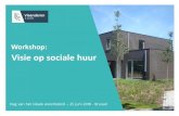 Workshop: Visie op sociale huur - Wonen Vlaanderen · Wommelgem 4 854 7 0,14% 120 5 183 31 0,60% 0,46% 24 20,00% Zedelgem 8 653 497 5,74% 144 9 146 519 5,67% -0,07% 22 15,28% Vlaanderen
