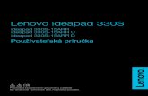Lenovo ideapad 330S · Lenovo ideapad 330S ideapad 330S-15ARR ideapad 330S-15ARR U ideapad 330S-15ARR D Používateľská príručka Prečítajte si bezpečnostné upozornenia a dôležité