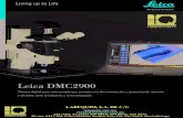 Leica DMC2900 - labequim.com.mx€¦ · Número de píxeles 3,1 megapíxeles, 2048 × 1536 Tamaño de píxel 3,2 µm × 3,2 µm Intensidad del color 30 bits Convertidor A/D 10 bits