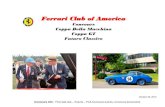 Ferrari Club of America...Concours Judging Guidelines • The FCA uses: International Advisory Council for the Preservation of the Ferrari Automobile (IAC / PFA): • Establishes the