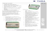 Tura Consulting · Ornek Konfigürasyon GSM/GPRS PLC Boyutlar 20 mA) TURA Technology Consulting 4. 50 25Q < +1, PLC tiilWiI MT-IOI . 20 mA mA max. ti ik de Ver 5V max. 10 bits 5%