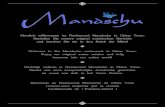 2005 Speisekarte Mandschu - Phantasialand · 2020. 5. 27. · Hartelijk welkom in Restaurant Mandschu in China Town. Geniet van onze oorspronkelijke Aziatische gerechten ... All food