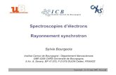 Spectroscopies d’électrons Rayonnement synchrotronperso.univ-rennes1.fr/denis.morineau/main-frame/ecole-nanosoft/Frame... · Surface Analysis by Auger and X-ray Photoelectron Spectroscopy,