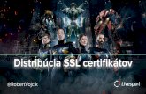Distribúcia SSL certiﬁkátovºcia_SSL_certifikátov.pdf · Zaobali Tuenti Manager Zjednodusi conﬁg pre vyvoj Deployne Secrets Manager do Kubernetesu 24. Kubernetes Deployment