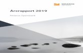 ÅRSRAPPO Årsrapport 2019 - Nidaros Sparebank · Nidaros Sparebank Årsrapport 2019 . Side 2 av 66 Innholdsfortegnelse INVESTORINFORMASJON ... 2015 Grunnfonds-emisjon 105 300.000