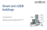 Smart and nZEB buildings - Budapest University of ...Smart metering •The smart meter is suitable for transmitting and receiving data. •The data covers the amount of consumption