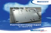 Kompaktaggregat Matrix - Weland Luftbehandling ABKOMPAKTAGGREGAT Welair Matrix är ett lättinstallerat aggregat som har roterande värmeväxlare, effektiva påsfilter med låga tryckfall,