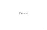 Platone · 2019. 5. 22. · Platone è aristoratio e vive la risi imperante ome la risi dell’uomo. Idealizza la figura di Socrate che diventa simbolo della crisi e della speranza