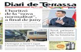 L’horitzó de la “nova normalitat”, a final de juny...El president del Govern, Pedro Sánchez va anunciar ahir el pla de desconfinament. L’horitzó de la “nova normalitat”,