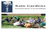Rain Garddeens Grade 3 - Pacific Education Institute...rain garden filter the water to help to keep it clean?) 7. Share that a rain garden is a natural way to collect and filter stormwater.