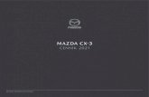 MAZDA CX-3€¦ · MAZDA CX-3 2021 ZÁKLADNÉ TECHNICKÉ ÚDAJE Rozmery modelu Mazda CX-3 Dĺžka (mm) 4 275 Šírka (mm) 1 765 Výška (mm) 1 535 Rázvor (mm) 2 570 Objem batožinového