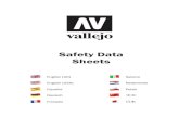 Safety Data Sheets - Acrylicos Vallejo · Pol. Ind. Sant Jordi - C/ Eusebio Millán, 14 08800 Vilanova i La Geltrú - Barcelona - Spain Phone.: +34938936012 - Fax: +34938931154 vallejo@acrylicosvallejo.com