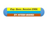 Exp. Ques. Session CHSL - WiFiStudy.com · Exp. Ques. Session CHSL. IF YOU HAVE ANY QUERY ... Shyam is the brother of Riya. Mohini is the mother of Anuj. Riya is the daughter of Ram.